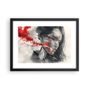 Plakát v černém rámu - Ve spárech absurdity - 40x30 cm