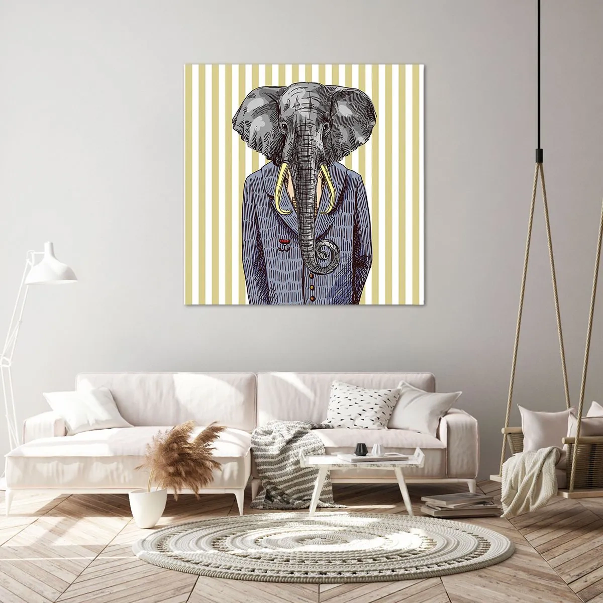 Obraz na plátně - Elegantní od přírody - 40x40 cm