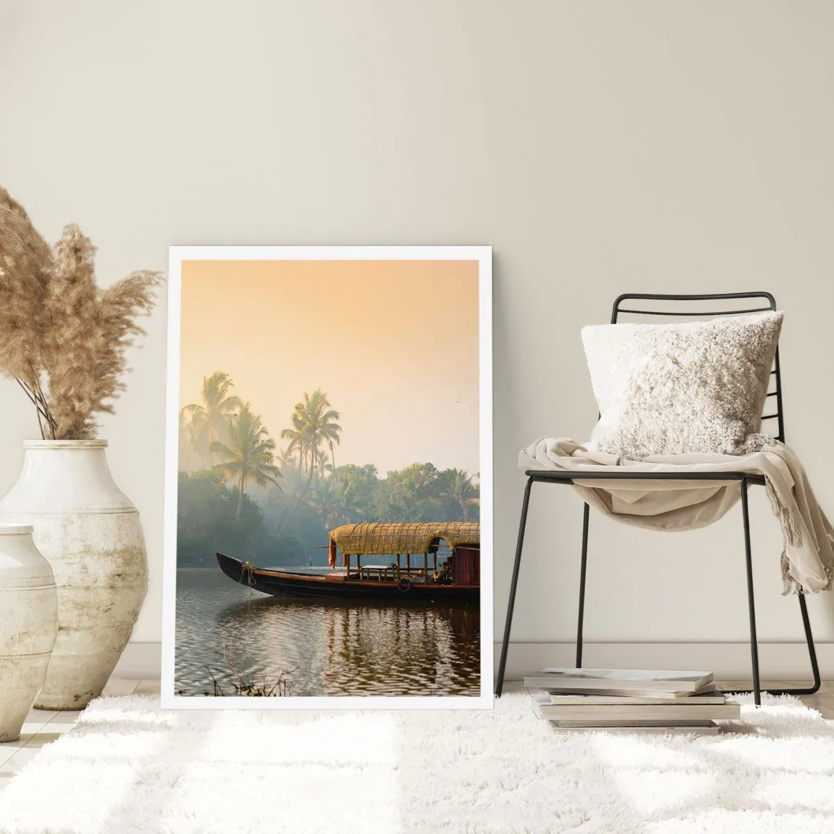 Plakát - Dům na řece - 61x91 cm