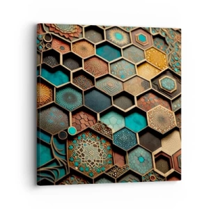 Obraz na plátně - Arabské ornamenty – variace - 30x30 cm