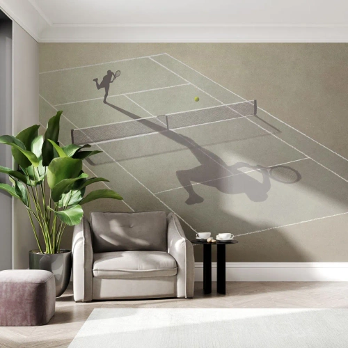 Fototapeta Samolepicí Deluxe Sticker - Dobývání sama sebe - Tenis, soudy, Sport - 100x70 cm