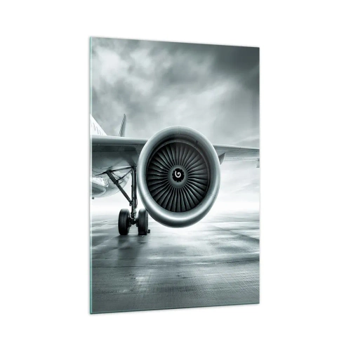 Obraz na skle - Toto je síla! - 70x100 cm