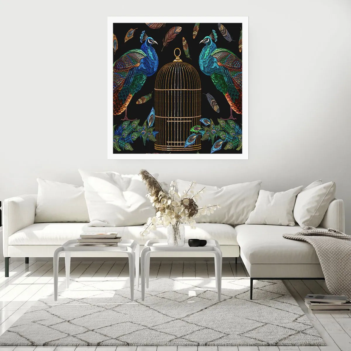 Plakát - V královském rouchu - 60x60 cm