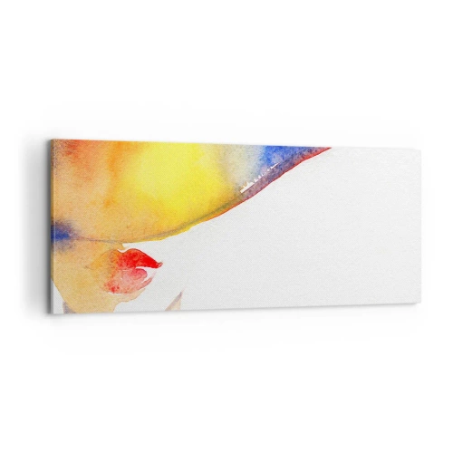 Obraz na plátně - Portrét dámy    - 100x40 cm