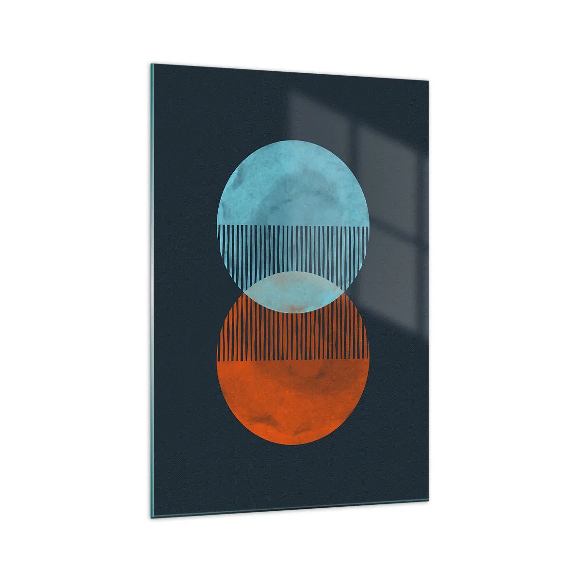 Obraz na skle - Astronomická fantazie - 70x100 cm