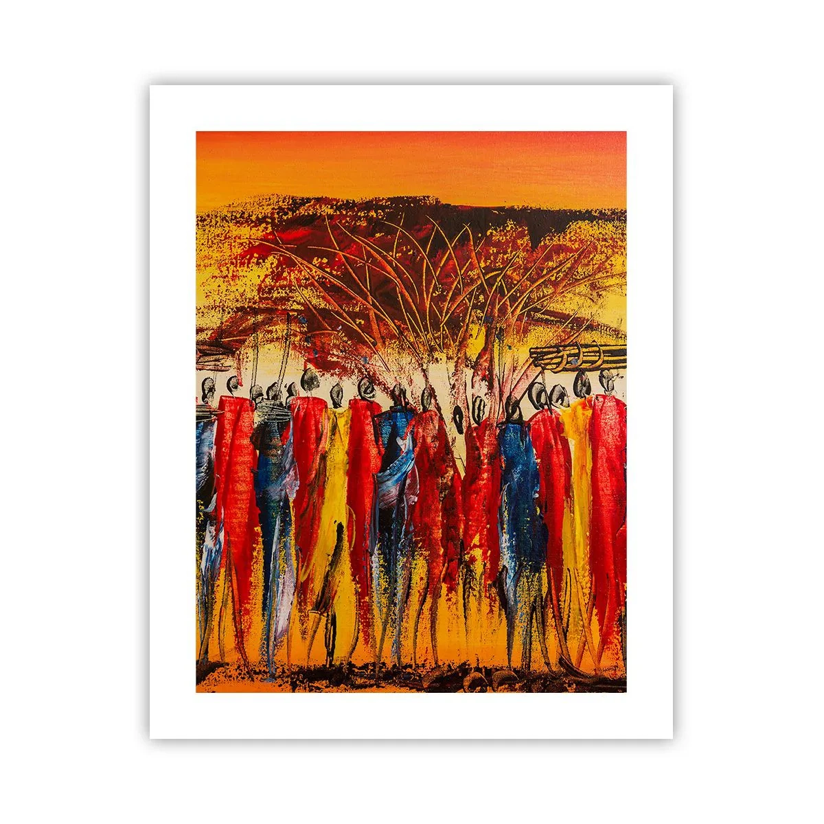 Plakát - Tam, tam, tam, tam jdou - 40x50 cm