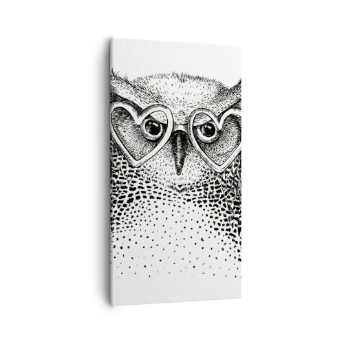 Obraz na plátně - Moudře a s láskou - 55x100 cm