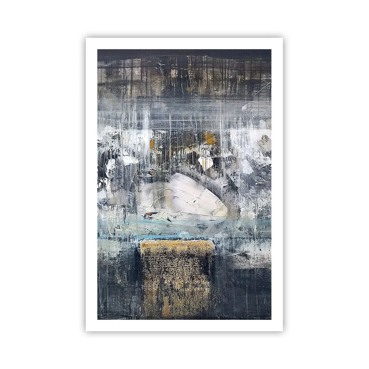 Plakát - Jako na ledě, tak i na hroudě - 61x91 cm