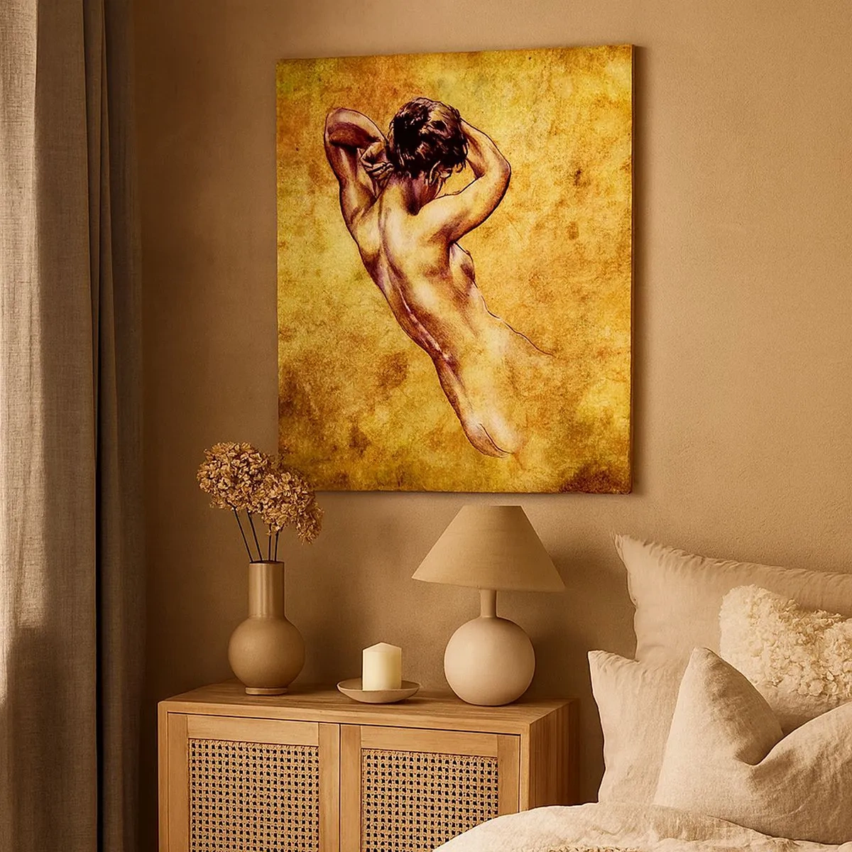 Obraz na plátně - Odhalené, ale stále tajemství - 30x30 cm