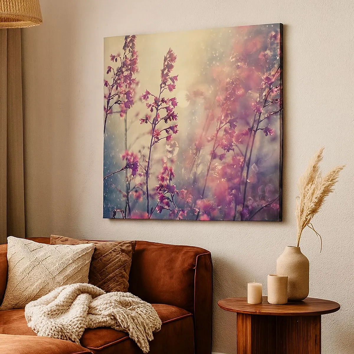 Obraz na plátně - Tajná zahrada - 30x30 cm