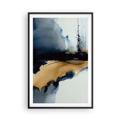 Plakát v černém rámu - Za závojem - 61x91 cm