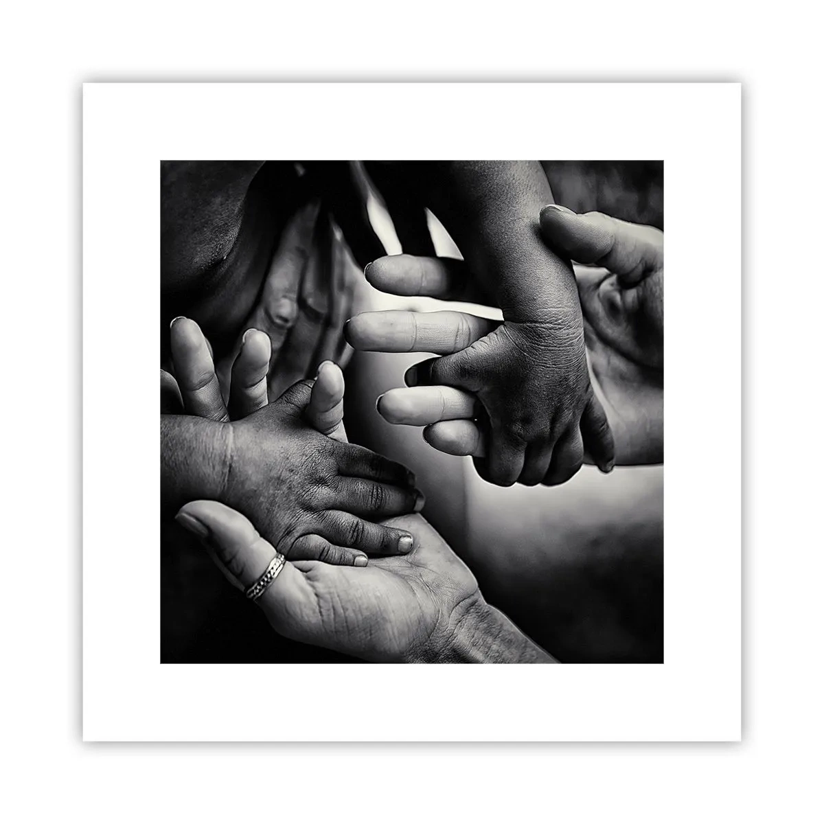 Plakát - Být člověkem - 30x30 cm