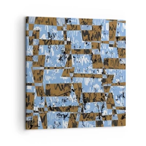 Obraz na plátně - Nelidová vystřihovánka - 60x60 cm