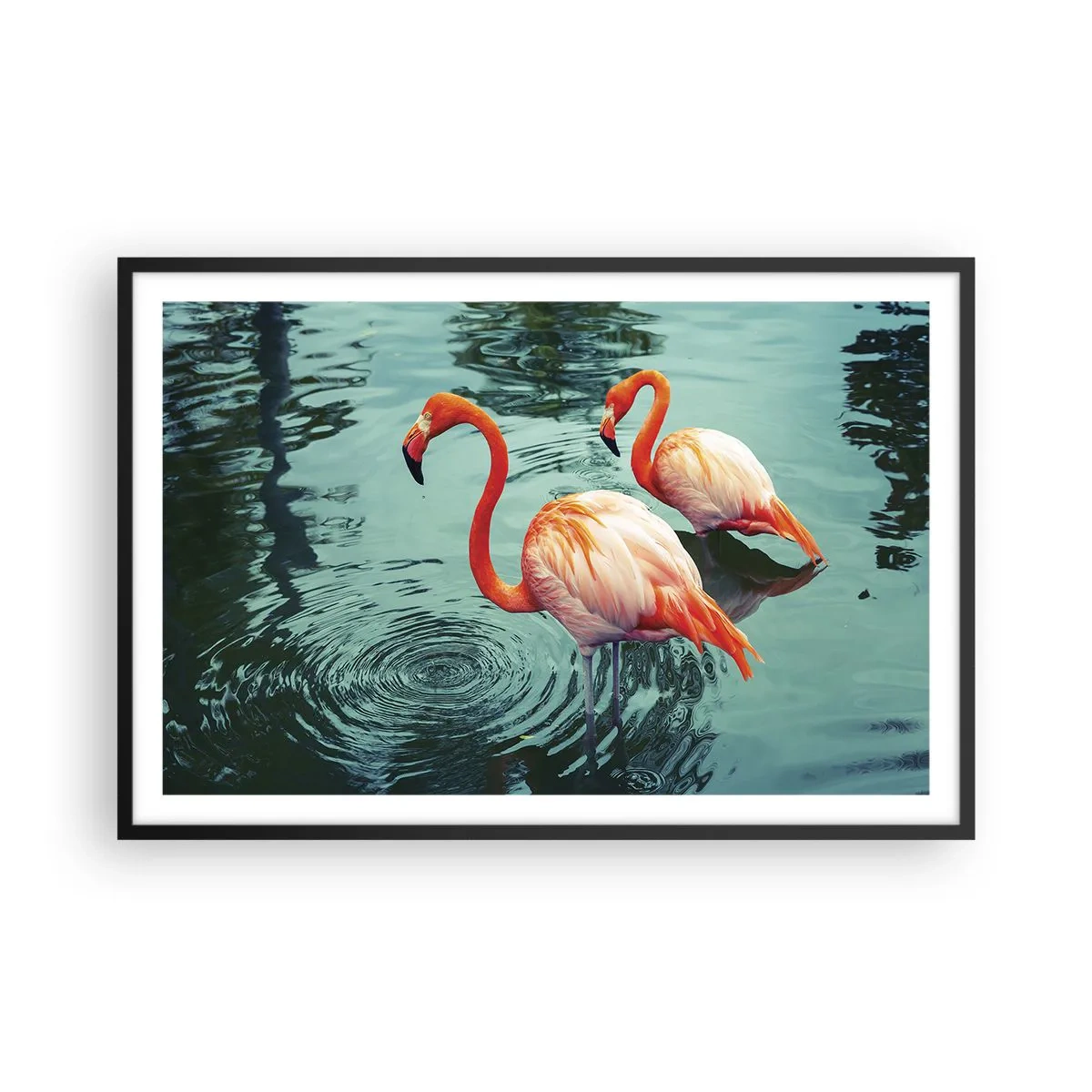Plakát v černém rámu - Nyní jsme v módě - 91x61 cm