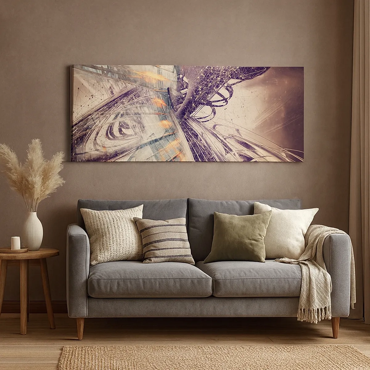 Obraz na plátně - Ve velkém spěchu - 30x30 cm