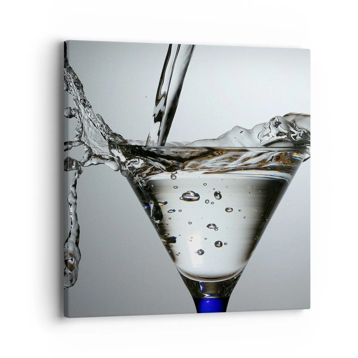 Obraz na plátně - Nad okrajem poháru - 40x40 cm