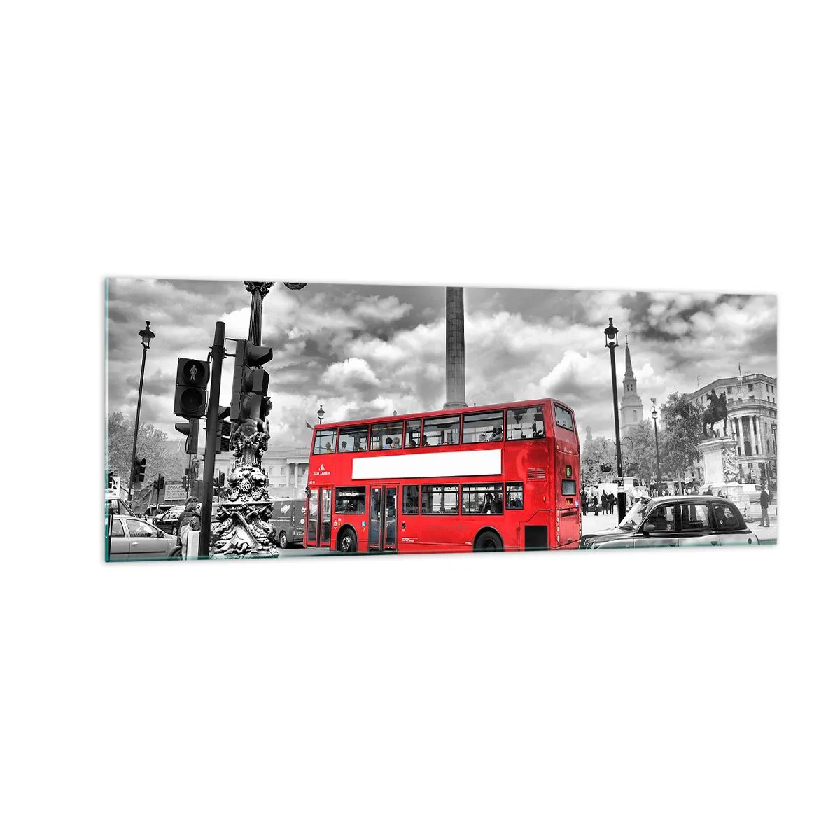 Obraz na skle - Skutečné krevní řečiště města - 140x50 cm