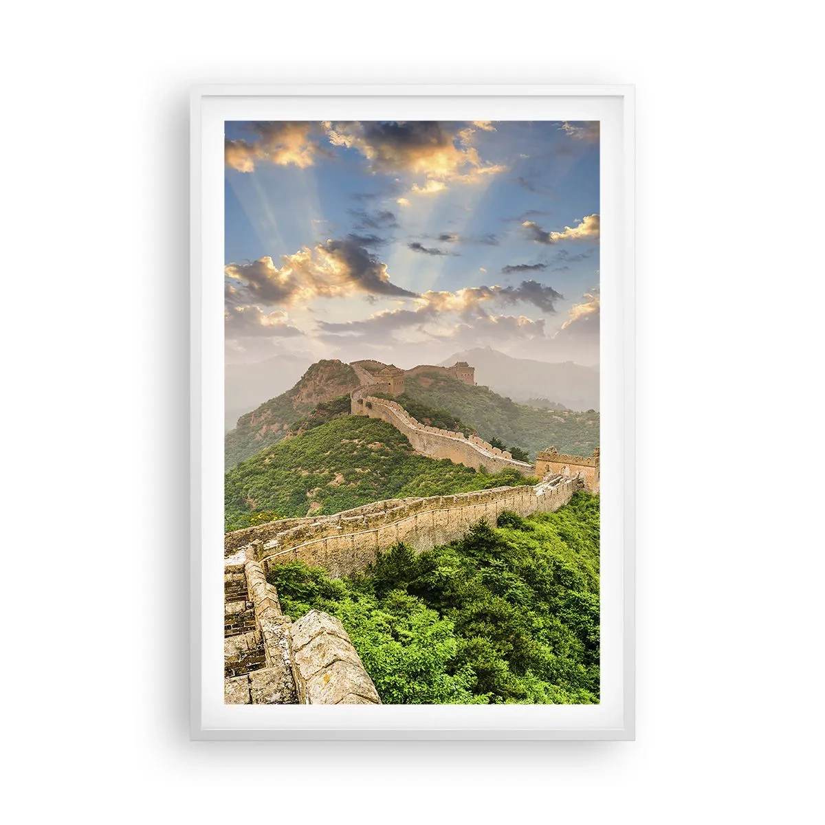 Plakát v bílém rámu - Nepomíjející velikost - 61x91 cm