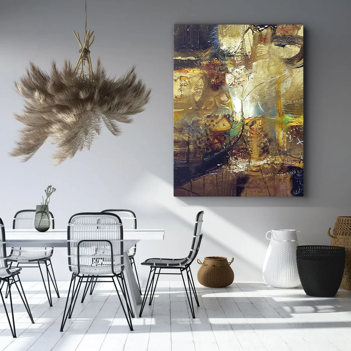 Obraz na plátně - Zima, tepleji, horko - 50x70 cm