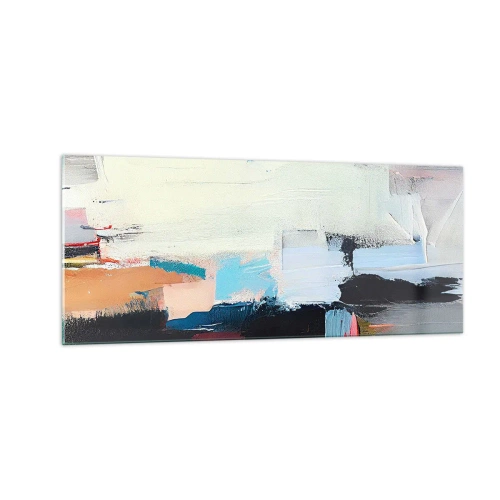 Obraz na skle - Nějaký způsob? - 100x40 cm