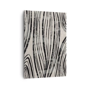 Obraz na plátně - Močál s liniemi - 70x100 cm