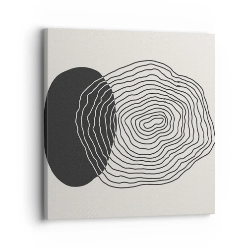 Obraz na plátně - Trvání a kmitání - 30x30 cm