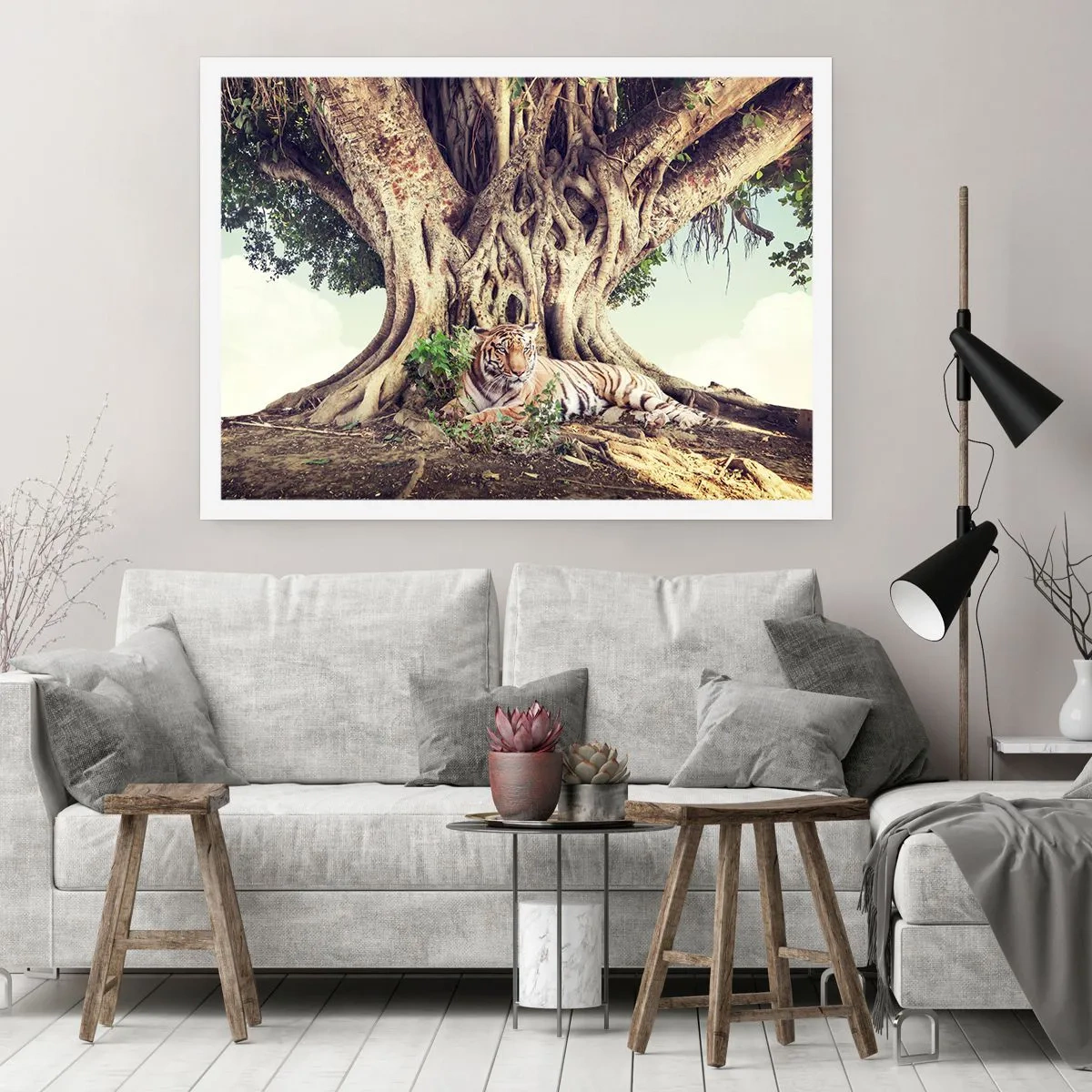 Plakát - Pohled z knihy Mojžíšovy - 50x40 cm