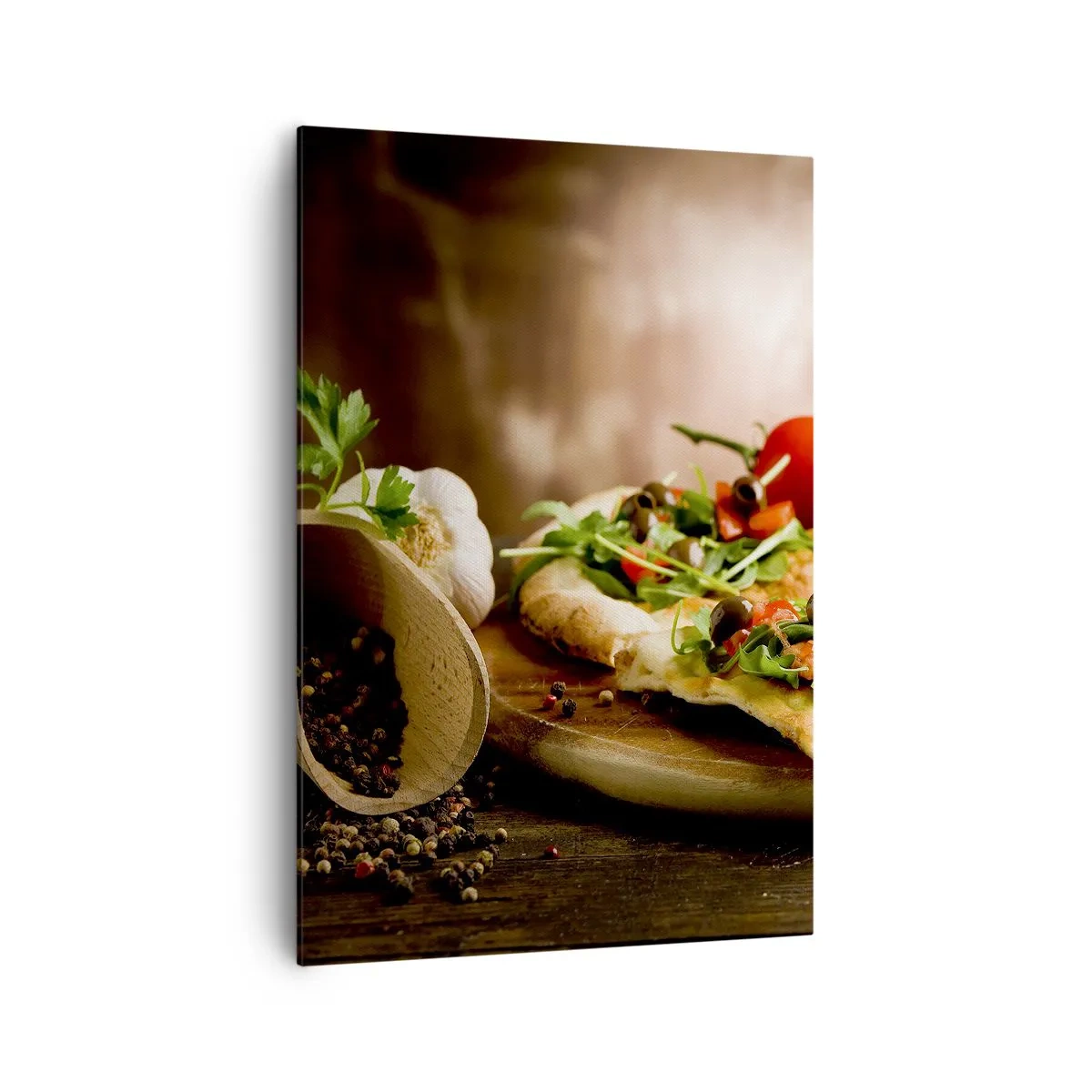 Obraz na plátně - Přímo z pece a ze zahrady - 70x100 cm