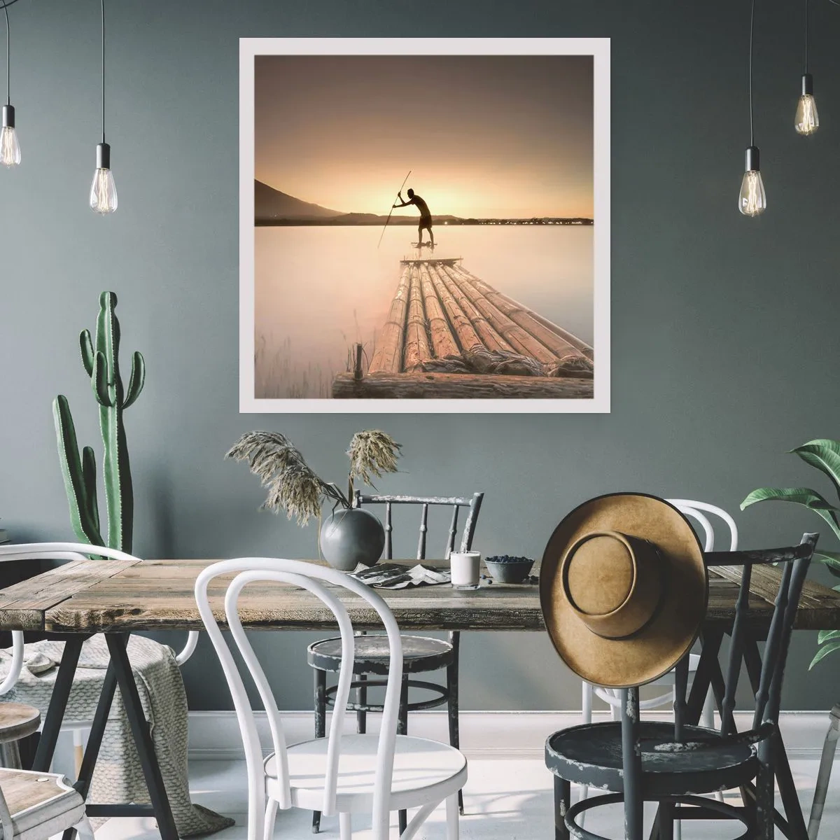 Plakát - Před odpočinkem - 60x60 cm