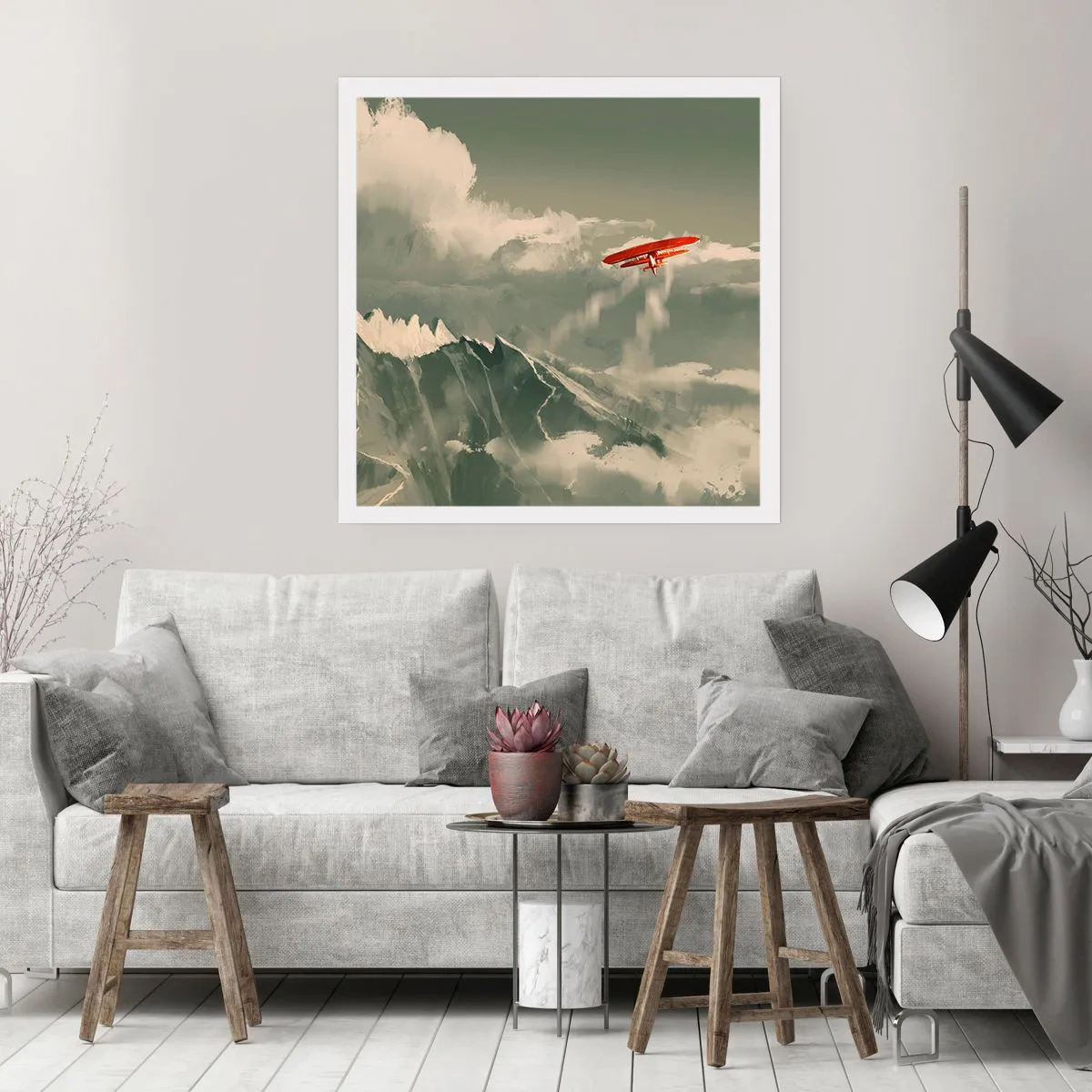 Plakát - Nebojácný průkopník - 30x30 cm