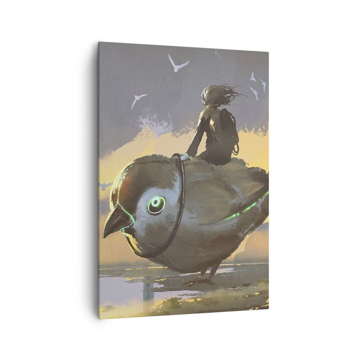 Obraz na plátně - Zastávka na fantastické cestě - 70x100 cm