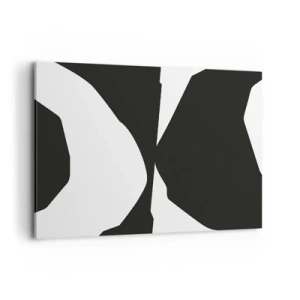 Obraz na plátně - Positive-negative - 100x70 cm