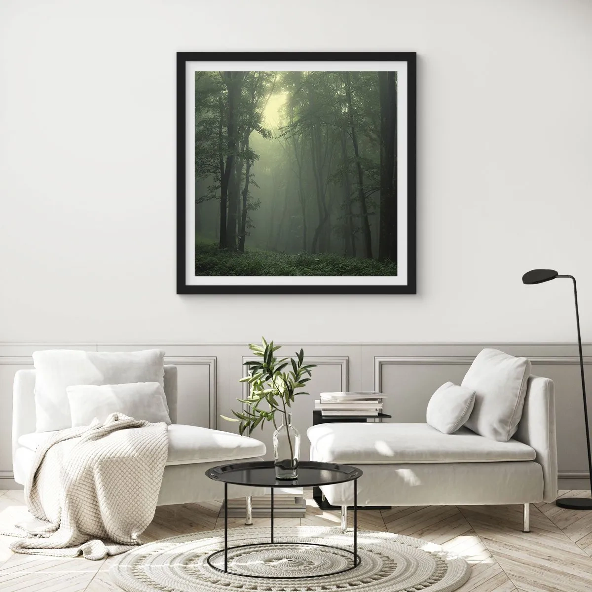 Plakát v černém rámu - Než se probudí - 60x60 cm