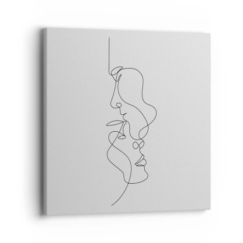 Obraz na plátně - Žár vášnivých tužeb - 40x40 cm