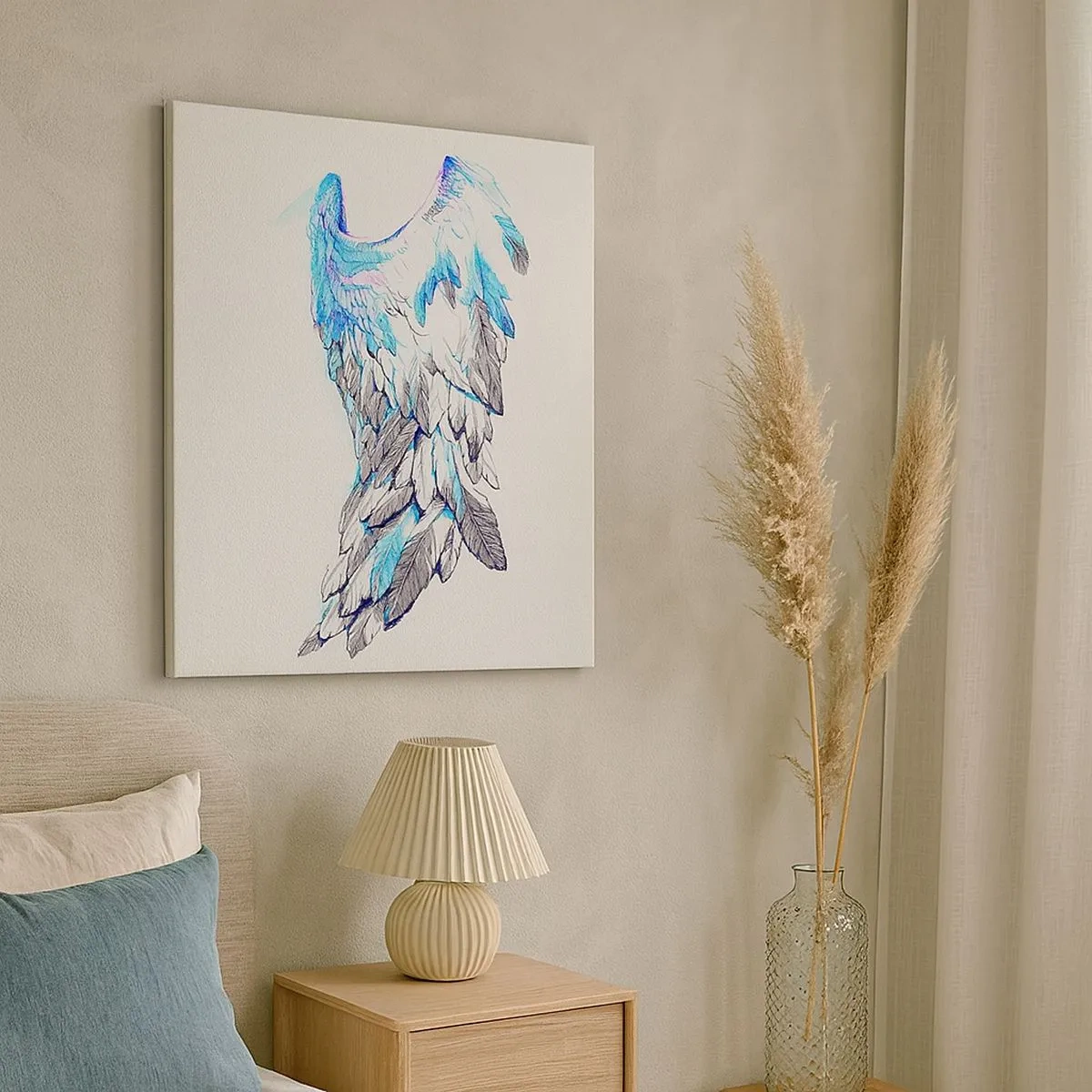 Obraz na plátně - Potřebuji křídla - 30x30 cm