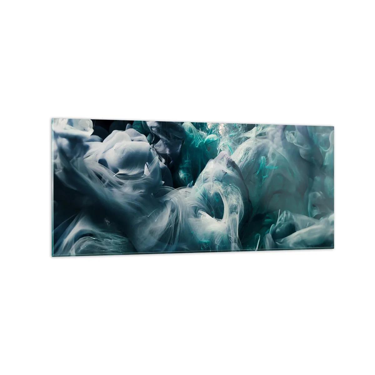 Obraz na skle - Pohyb barvy - 120x50 cm